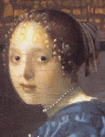 A Lady Seated at the Virginal by Johannes Vermeer